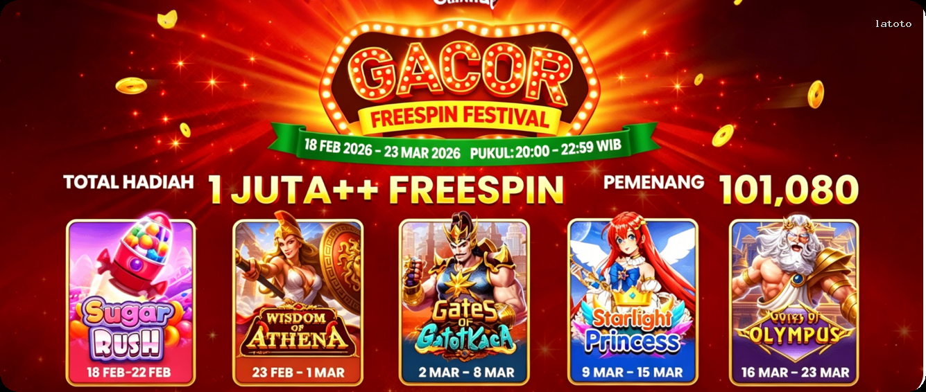 Login latoto Sekarang Bonus Melimpah
